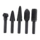 thumbnail image 4 of Juego de brocas para fresadora con brocas giratorias para carpintería, juego de escofinas giratorias con relieve para 5 piezas, 4 of 9