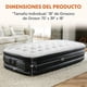 thumbnail image 3 of edx Cama con Colchón de Aire de Tamaño Twin de 18 "con Bomba Incorporada, Colchones Inflables para Acampar, Colchón Interior, Cama de Aire para Invitados, 3 of 8