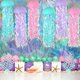 thumbnail image 5 of Nvzi Faroles de papel colgantes con forma de medusa, faroles de papel de colores degradados en rosa, morado y azul para fiestas de cumpleaños bajo el mar, decoraciones para interiores y exteriores, 5 of 5