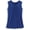 Cobalt, variant on SAGEFINDS Pleated Sleeveless Top for Women, Ladies Business Casual Shirt, Knit Tunic Blouse - Cobalt X-Large
