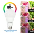 thumbnail image 2 of A19 LED Light Bulb 24 Pack, 60 Watt Equivalent, Energy Efficient 9W, E26 Standard Base, Soft White 2700K, Non-Dimmable, 25,000 Hour Lifetime, 2 of 7
