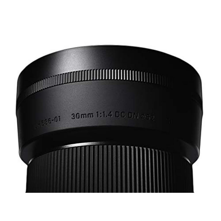 Sigma 30mm F1.4 DC DN Contemporary Lens with Camera Hood for