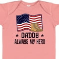 thumbnail image 4 of Inktastic Military Daddy Always My Hero Boys or Girls Baby Bodysuit, 4 of 5