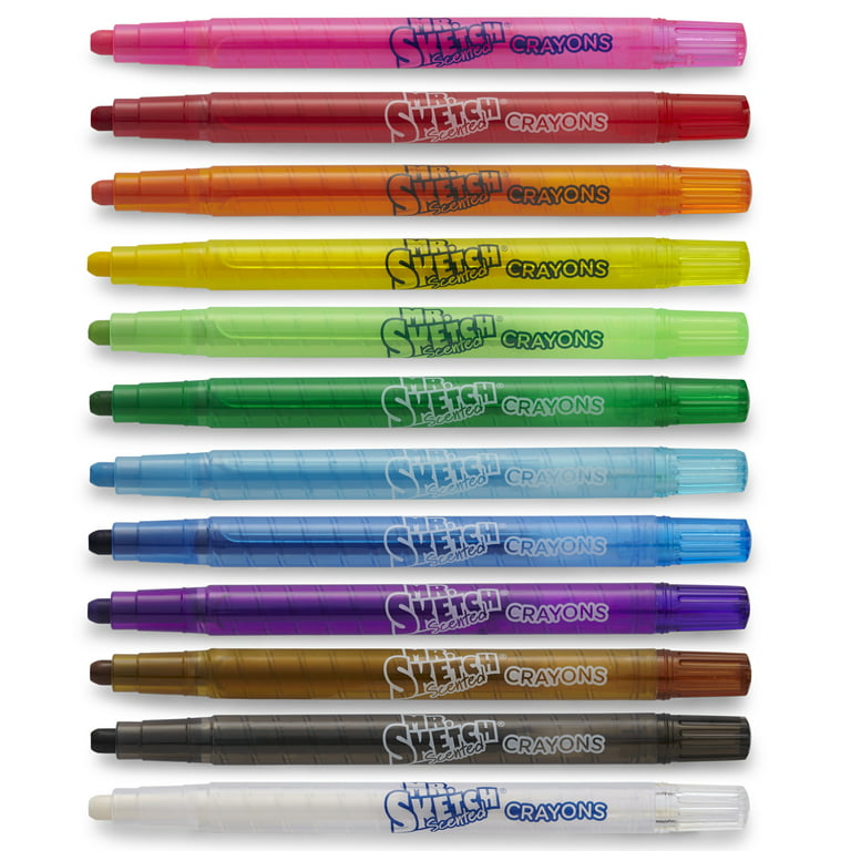 Sanford Ink 1951333 Scented Twistable Gel Crayons, Assorted - 12