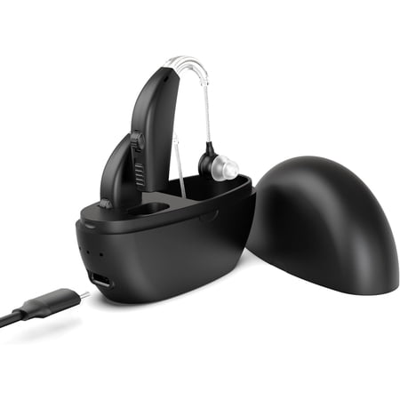 MEDca Rechargeable Amplifier (Pair of 2), Black