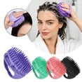 thumbnail image 3 of Scalp Massager Hair Washing Brush – Soft TPEE Bristles, Wet & Dry Use, Ergonomic Handheld Scrubber for Shower, Protects Nails, Relieves Tension, Quick-Dry Travel Essential, 3 of 10