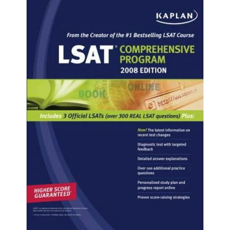 Kaplan LSAT 2008, Comprehensive Program [Paperback - Used]