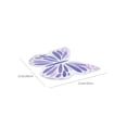 thumbnail image 4 of Fiudx Alfombra con Forma de Polilla, Antideslizante, de Nailon Suave y Elastano, Fácil de Limpiar, para Entrada de Porche, Decoración Acogedora, 60 X 60 Cm, 4 of 7