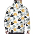 thumbnail image 7 of Pofeuu Cute Elephant Print Mens Casual Hooded Collar Drawstring Hoodies Pullover Sweatshirts Casual Long Sleeve Shirts-X-Large, 7 of 7