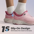 thumbnail image 2 of ALLSWIFIT Women's Slip On Walking Shoes Hands-Free Cushion Running Tennis Shoes Non-Slip Comfortable Workout Gym Sports Athletic Fashion Sneakers ActiveBreeze2.0, 2 of 6