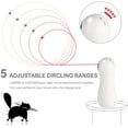 Rechargeable Laser Pet Toy for Cats & Dogs USB & Battery Powered, 5 Patterns, Flashing Modes