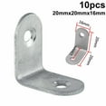 thumbnail image 1 of Corner Code ​Corner Brackets 10 Pcs Stainless Steel Easy To Install High Quality Material Replaceable Brand New, 1 of 12