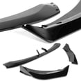 thumbnail image 4 of Stay Tuned Performance For 2024-2025 BMW 5-Series M-Sport G60 G61 Painted Black Front Bumper Lip Spoiler WP-Style, 4 of 6