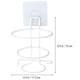 thumbnail image 2 of Soporte para secador de pelo de pared, soporte para secador de pelo, accesorios de baño (blanco), 2 of 8