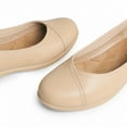 thumbnail image 4 of Womens Arch Support Ballet Flats Round Toe Work Slip On Dress Shoes, 4 of 8