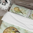 thumbnail image 4 of Designart 'Small Cute Bird on Pine Branch' Animals Duvet Cover Set, 4 of 4