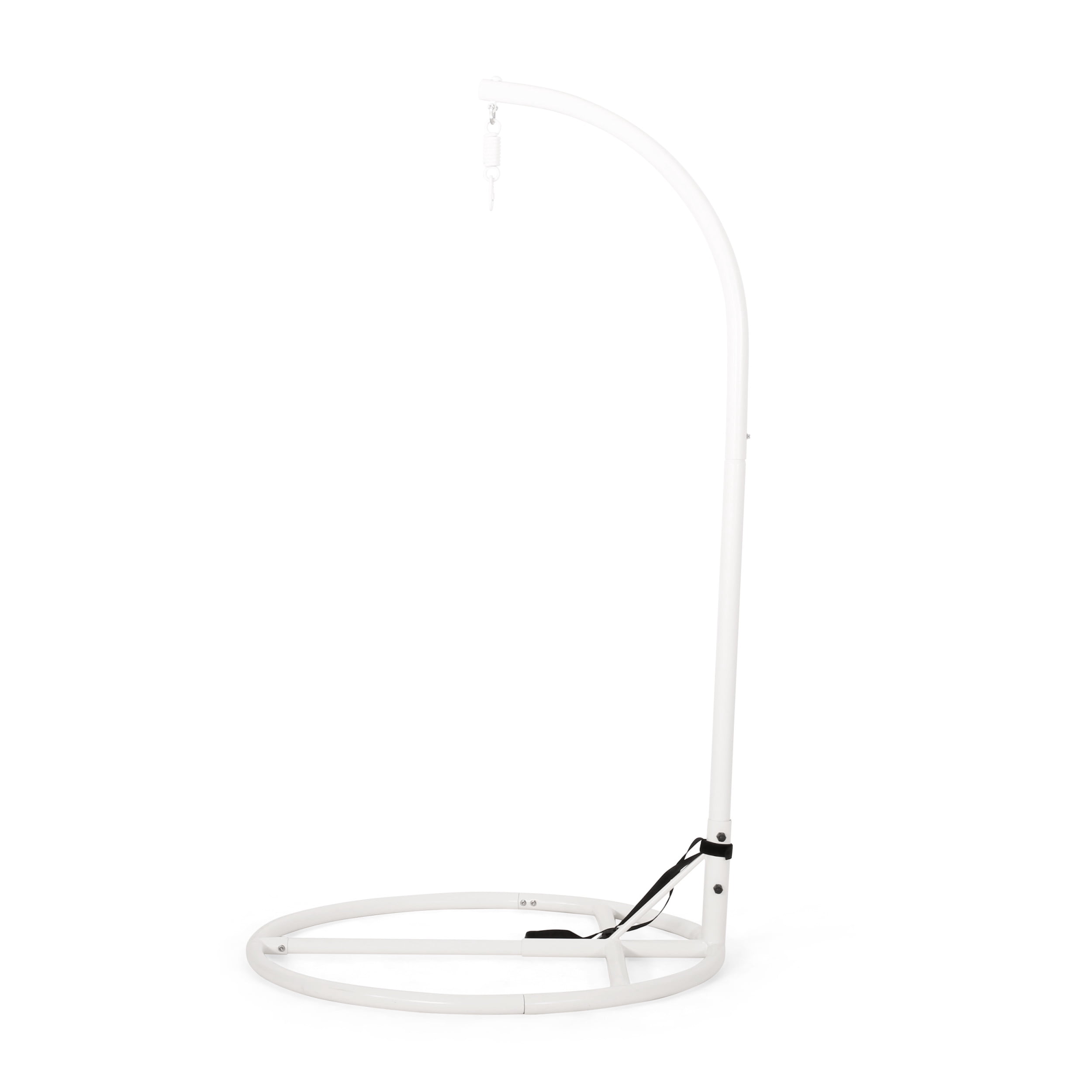 Magoffin Metal Indoor/Outdoor Hanging Chair Stand Only, White