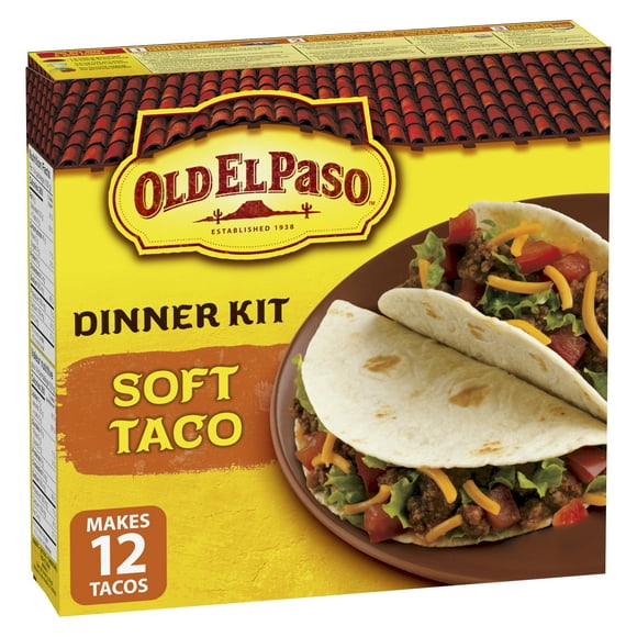 Old El Paso Soft Taco Dinner Kit, 400 g