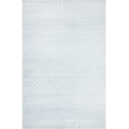 thumbnail image 3 of Unique Loom Moroccan Trellis Collection Area Rug - Mamounia (10' 8" x 16' 5" Rectangle Light Blue/Ivory), 3 of 6