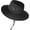 1pack-black, variant on UPF 50+ Waterproof Bucket Hat for Men & Women - Wide Brim Boonie Sun Hat for Fishing, Hiking and Camping