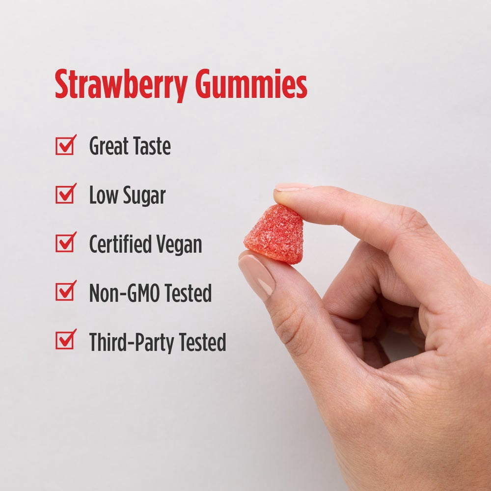 Nordic Naturals CoQ10 Gummies, 100 Mg, Great Taste, Non-GMO, Vegan, 60 Ct