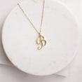 26 English First Alphabet Name Word necklace Female ins necklace