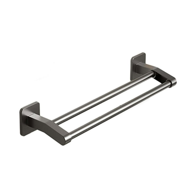 Towel Racks for Bathroom, 11 Inch Double Bath Towel Bar Wall Mount, 304 Stainless Steel Thickened Towel Rack for Bath Towels for Bathroom, Brushed Finish