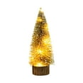 thumbnail image 3 of Multicolor LED Mini Christmas Tree - Rotating Desktop Decoration, Battery Operated Holiday Light, Small Festive Tabletop Ornament, 3 of 5
