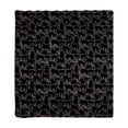 thumbnail image 2 of Halloween Throw Blanket with Cute Spooky Embroidery, Cozy Soft Warm Fall Throw for Couch Bedroom Living Room, Ideal Gift Home Decorative Accent(59.1"*70.9",Black Cat), 2 of 7