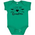 thumbnail image 3 of Inktastic I Love My Grandma Heart and Arrows Boys or Girls Baby Bodysuit, 3 of 5