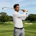 thumbnail image 7 of Fabrcox Long Sleeve Polo Shirt Men Quick Dry Henley Collared Mens Golf Shirt Athletic Work Lightweight Casual Mens Dress Shirts Gray S, 7 of 7