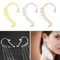 thumbnail image 4 of SIEYIO Ear Cuff Wrap Crawler Hook Earrings Copper DIY Ear Cuff Earring Climber Piercing Earrings for Women Ear Crawler Stud, 4 of 18