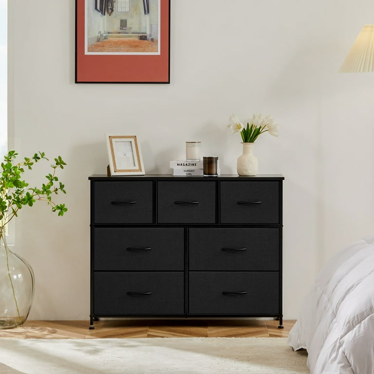 alexa 7 drawer dresser black Alexa 70" 7-Drawer Dresser, Black