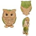 thumbnail image 7 of Owl Statue and Figurine for Home Decor Accents Adorable Owl for Shelf Bookshelf Bedroom Living Room Office Table Desk Modern Decorations Animal Owl Sculpture for Birds Lovers, 7 of 7