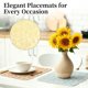 thumbnail image 4 of Uxcell 6Pcs Manteles Rectangulares Dorados, 12"x18" Mats de Cena Metálicos Floral Hueco Antideslizante Lavable para Platos Calientes para Mesas de Comedor Cocina Fiesta Boda, 4 of 7
