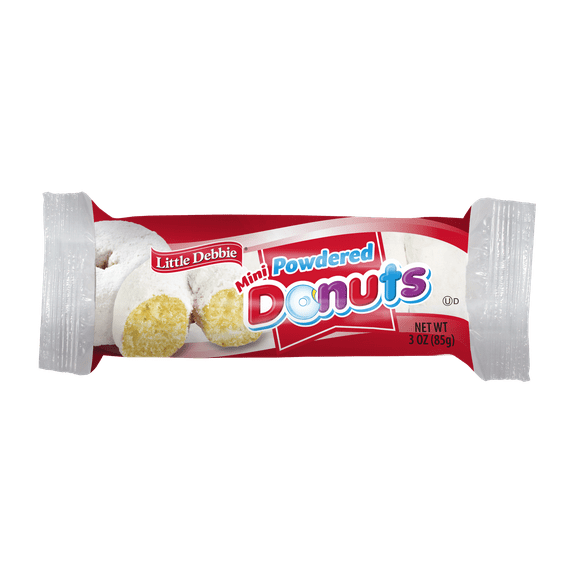 Little Debbie Single Serve Powdered Mini Donuts, 3 oz