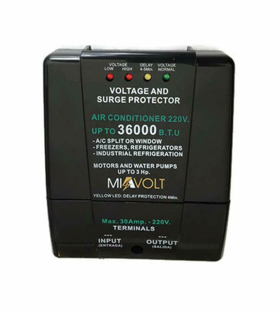 Voltage Surge Protector Split A/C brownout Refrigerators 6600W 36000BTU