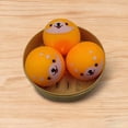 thumbnail image 4 of 3PCS Yellow Dumpling Squishy Toys – Giant Steamed Bun Stress Relief Squishies, Soft Slow-Rebound Fidget Toys, White Elephant Gifts Under 10, 4 of 6