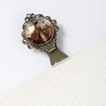 thumbnail image 5 of Columbus Day Book Accessories: Vintage Copper-Colored Lace Bookmarks - Set of 2 Stainless Steel Bookmarks for Readers and Book Lovers, 5 of 5