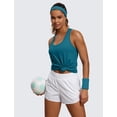 thumbnail image 3 of Musculosa CRZ YOGA de Algodón Pima con Espalda Nadadora Verde Talle S, 3 of 4