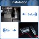 thumbnail image 4 of Unique Bargains 3 Pcs Almohadillas para Pedales de Transmisión Manual Cubiertas del Pedal del Acelerador para Subaru Forester 2006-2018 Acero Inoxidable Rojo, 4 of 6