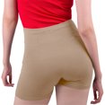 thumbnail image 2 of Short Licra Mujer, Cintura Alta, Unitalla, Deportivo, Yoga, Atletico, Boxer, Entrenamiento, Pantalones Cortos, Biker, 2 of 8