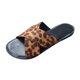 thumbnail image 2 of Sandalias de leopardo de fondo plano con pajarita a la moda para mujer, zapatillas de playa para el hogar Wmkox8yii  hj789, 2 of 5