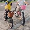 thumbnail image 2 of SUTENGDA 1pc Vibrant Waterproof Rattan Bicycle Basket - Bike Baskets for Outdoor Riding with Ample Storage Space and Durable Artificial Rattan Construction - Perfect for Carrying Essentia, 2 of 6