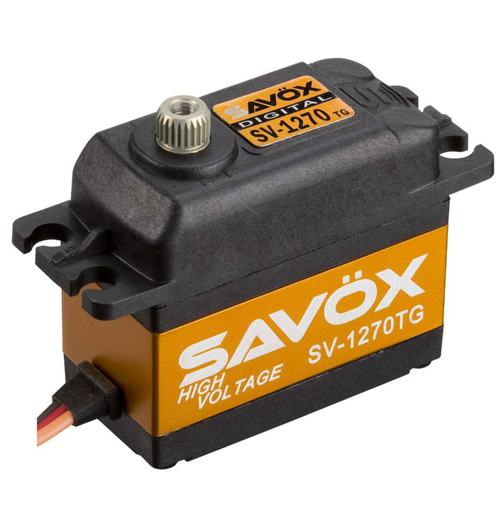 Savox Hv Coreless Digital Servo .11/486.1 Standard Size 7.4v SAVSV1270TG 