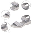 thumbnail image 4 of Willtoo 2026 Orthopedic Sandals for Women Non Slip Slip on Arch Support Flat Wedge Sandals Lightweight Walking Shoes 2026 Vacation Beach 2026 Orthopedic Shoes, 4 of 6