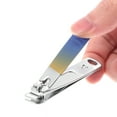thumbnail image 2 of Unique Bargains 16pcs Carbon Steel Durable Round Tail Nail Clippers Set Multicolor, 2 of 5