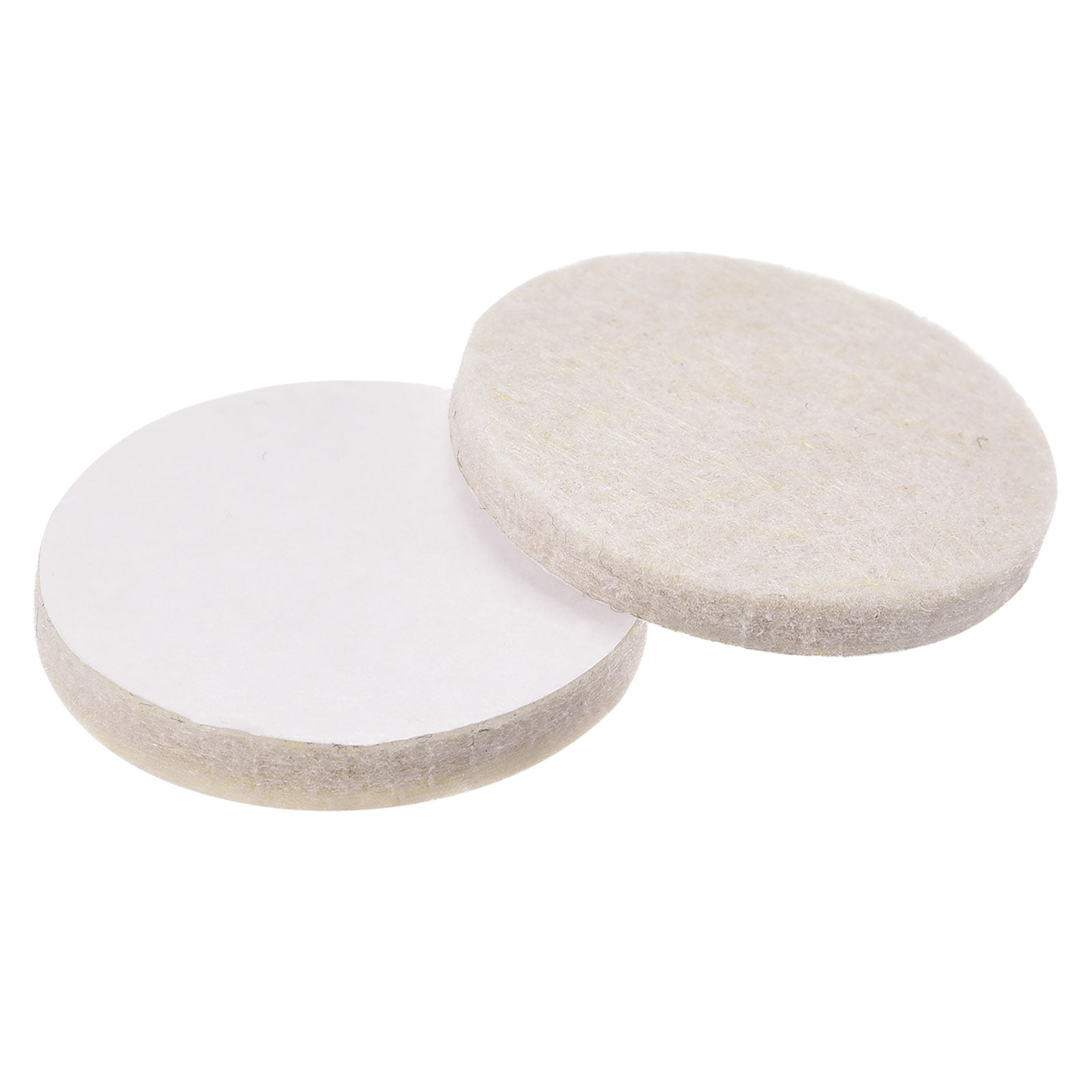 Unique Bargains Felt Furniture Pads 32mm Dia Self-stick Anti-scratch Floor Protector 12 Pads