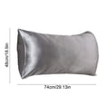 thumbnail image 3 of Weloille Summer Envelope Pillowcase 1.57x2.43FT 1Pc, Soft Breathable Cooling Cover, Wrinkle Resistant Skin-Friendly Protector, Comfortable Bedding for Bedroom Dorm Room, 3 of 6