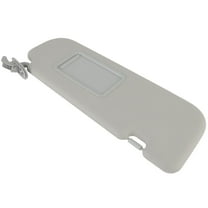 cciyu Right Passenger Side Sun Visor fit for 2011-2015 for Hyundai Elantra Gray without Sunroof Sun Visor Replaces 852203X000TX